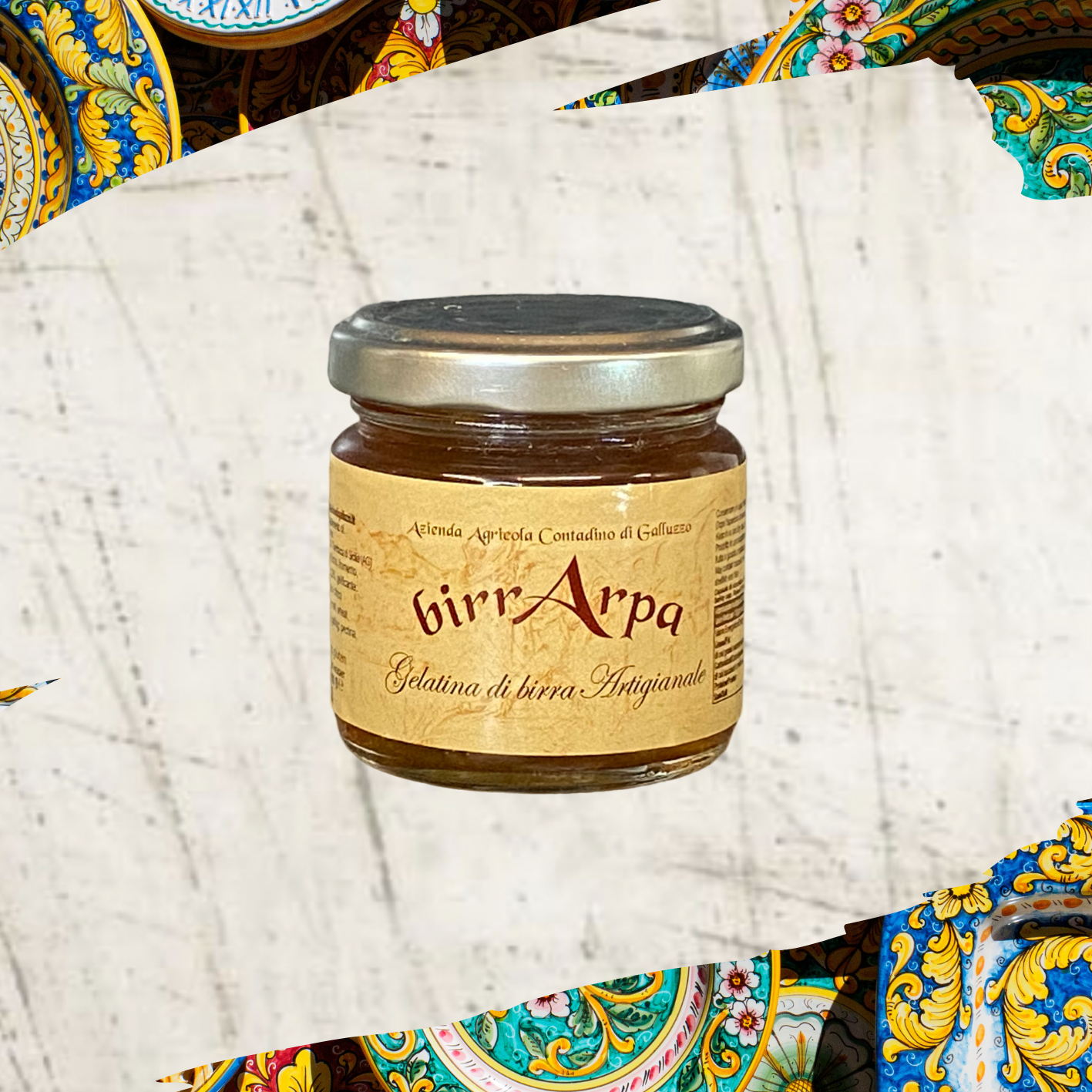 Gelatina di „BirrArpa“ 90g (Biergellee aus rein natürlichen Zutaten)