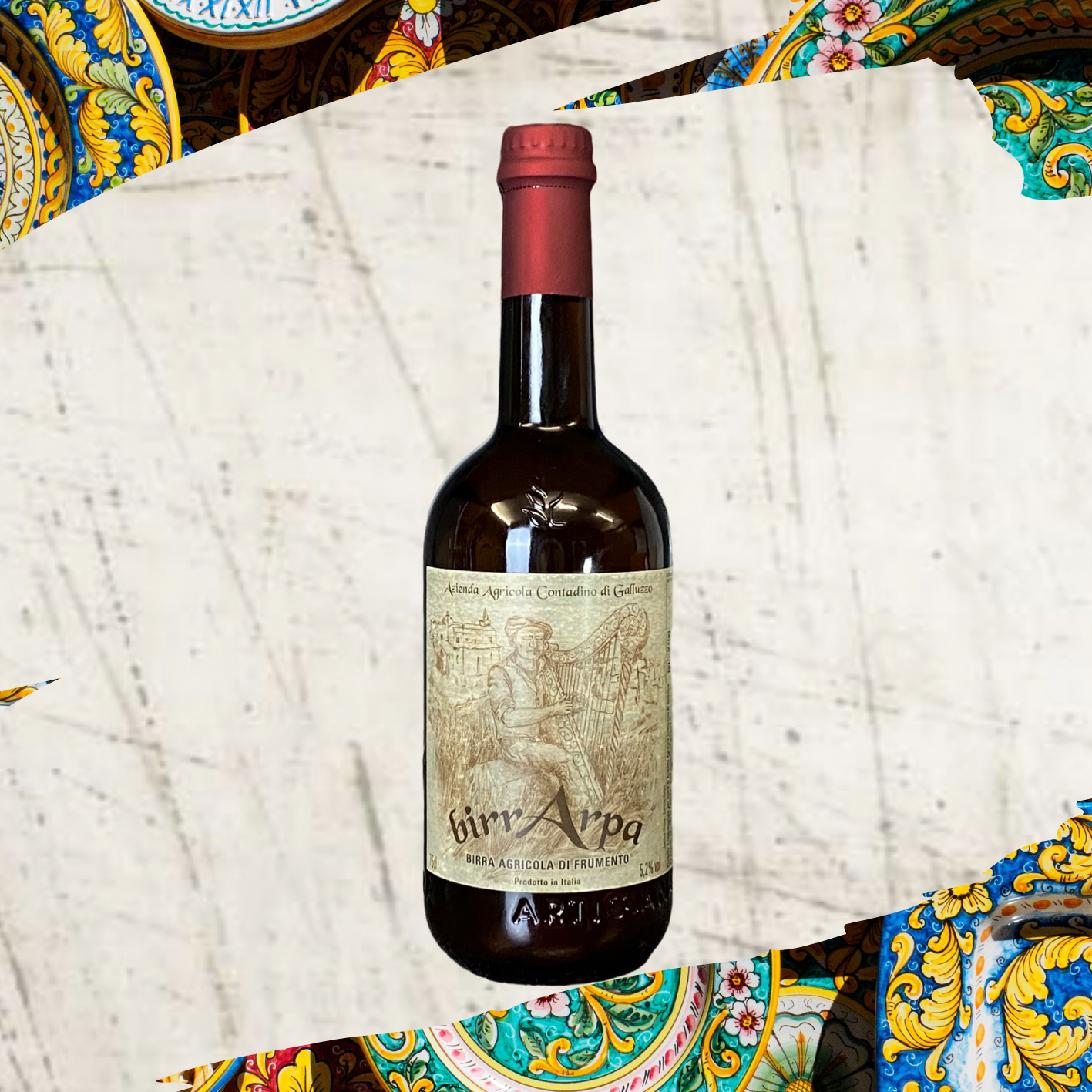 „BirrArpa“ Birra Artigianale di Frumento 0,75l (Craft Bier aus rein natürlichen Zutaten)