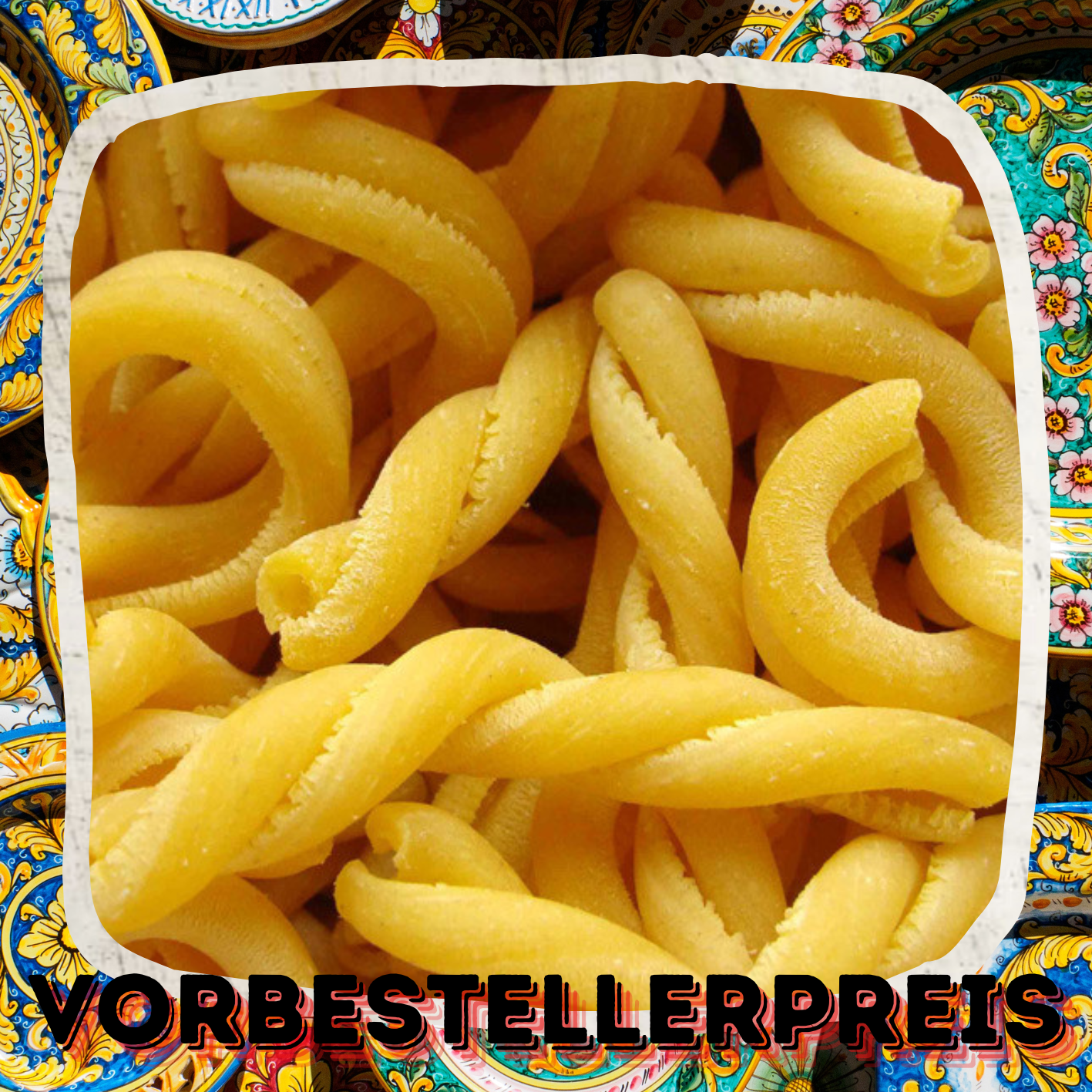 Strozzapreti freschi all` ouvo (frische Handgemachte Eiernudeln) - ca 250g (Mitte 47. KW.)